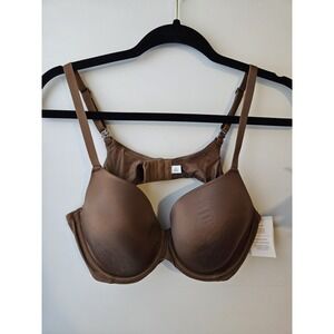 Auden Size 38B Women's Bra Lightly Lined Under Wire Adjustable in Brown NWT
